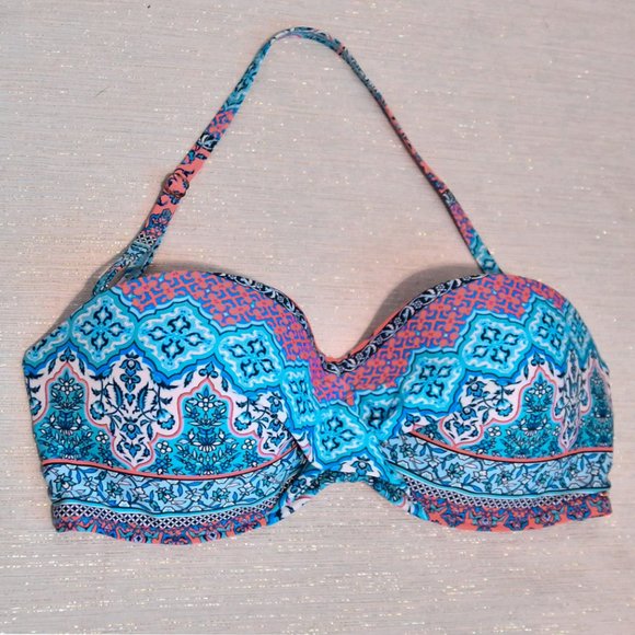 BOGO Moroccan Floral Paisley Boho Bikini - Picture 4 of 6